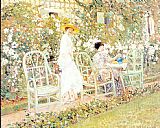 Frederick Carl Frieseke Lilies painting